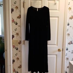 Black Velveteen dress